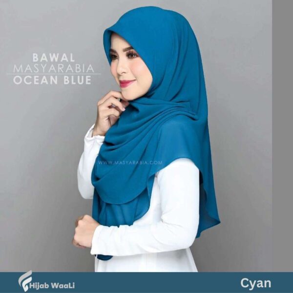 Plain Instant Ready Hijab - Image 3