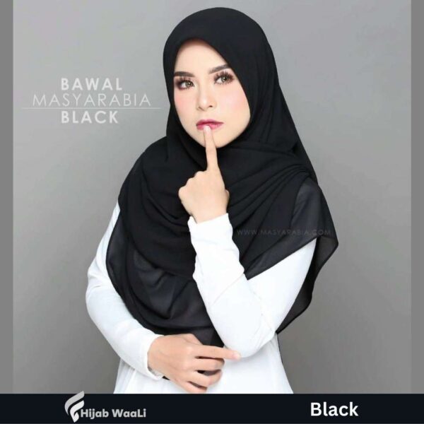 Plain Instant Ready Hijab - Image 2