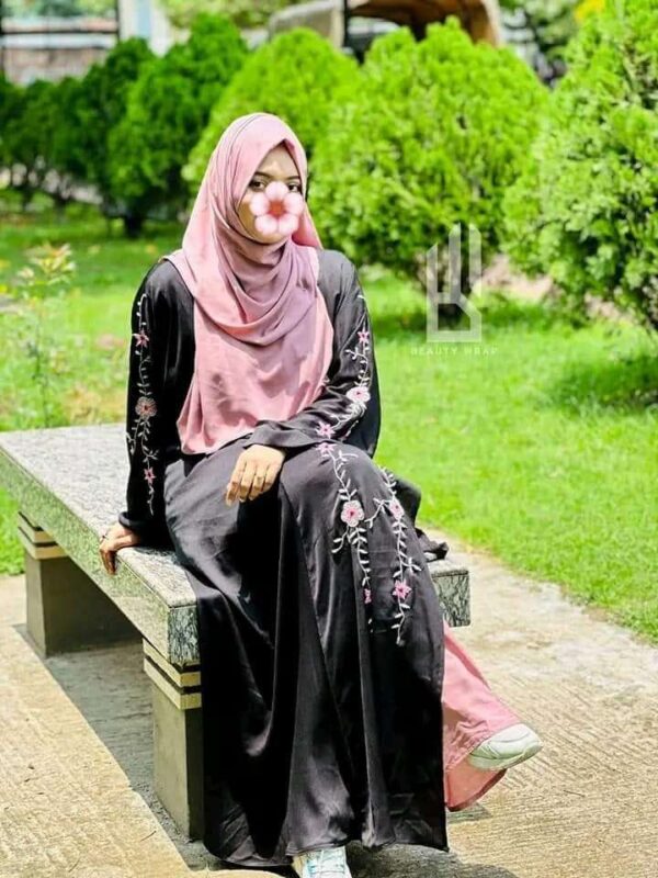 Premium Karchopi Abaya Full set - Image 3